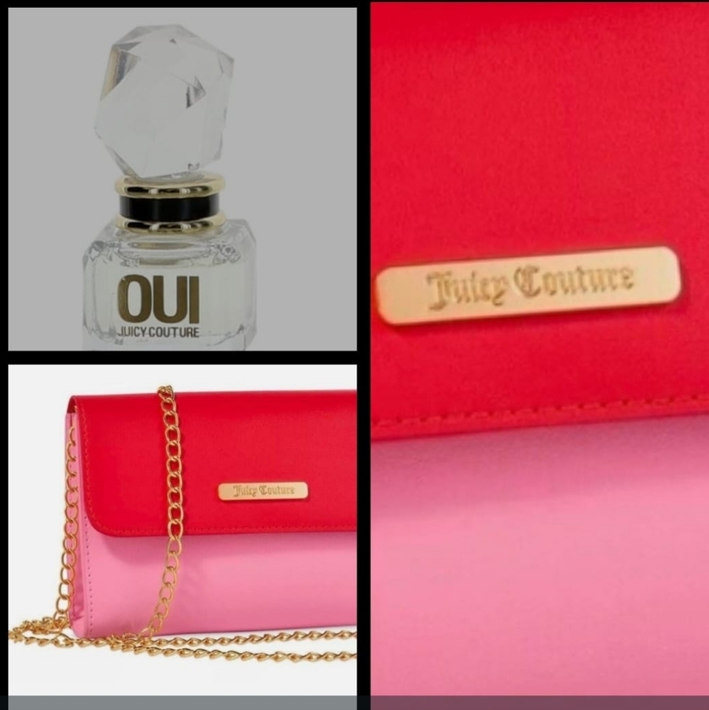 Crossbar Juicy cotour bag plus mini perfume.